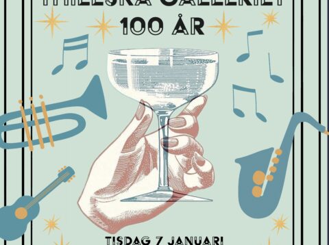 Thielska firar 100 år ✨ Hot jazz, bubbel, föredrag